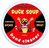 Tin Sign: Duck Soup Round Siign M394