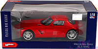 Mondo Motors - Mercedes-Benz SLS AMG Hard Top (1:18, 1/18 scale diecast model car, Red) MO50106R