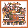 Show product details for Tin Sign: All American Outfitters We Fight the Fight Sign O08