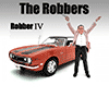 Show product details for American Diorama Figurine - The Robbers - Robber IV (1/18 scale, Pink and Black) 23886