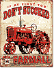 Show product details for Tin Sign: Farmall - Succeed Farm Tractor TD1742