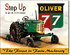 Show product details for Tin Sign: Oliver - 77 Farm Tractor TD1861