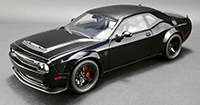 Show product details for GT Spirit/ACME - Dodge Challenger SRT Demon (2018, 1/18 scale resin model car, Pitch Black) US016