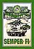 Show product details for Tin Sign: US Marines - Semper F1 sign AW36